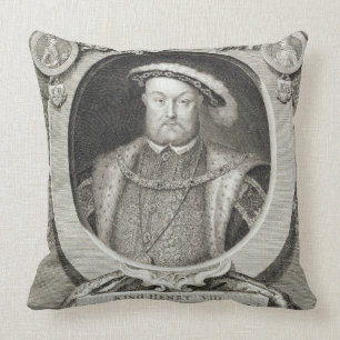 Coussin Henry VIII (1491-1547), après une peinture dans l
