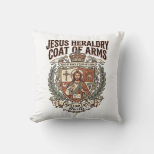 Coussin Héraldique de Jésus Blason Héraldique de Jésus Bla