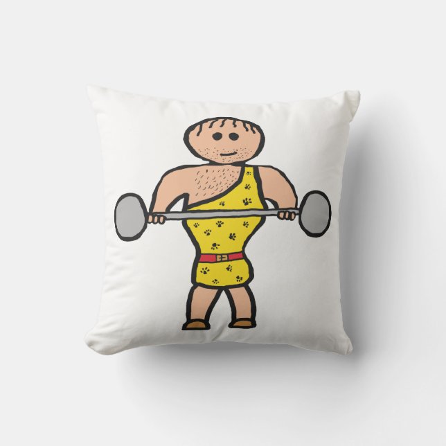 Coussin Hercule de cirque (Recto)