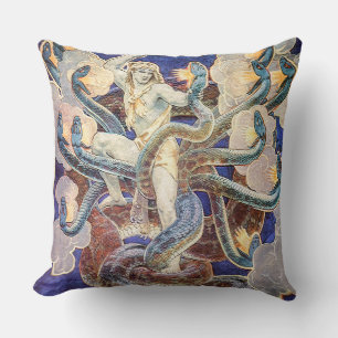 Coussin Hercules et l'Hydra