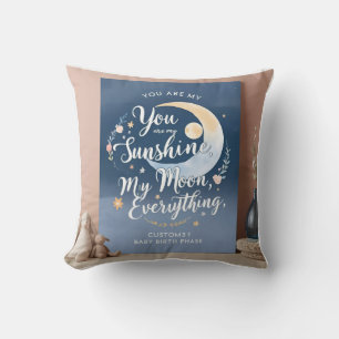 Coussin Héritage lunaire : ‘Vous êtes ma lune’