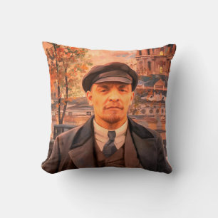 Coussin Héros soviétique Vladimir Lénine, URSS, CCCP, bolc