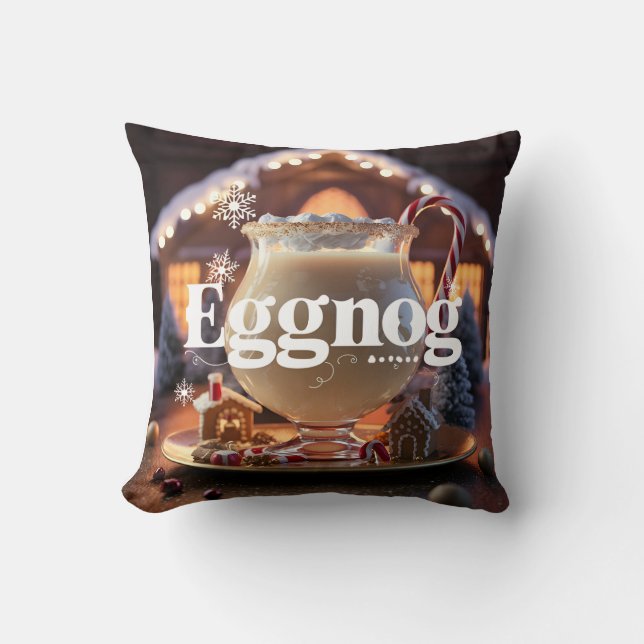 Coussin Heure de début, début, noël (Recto)