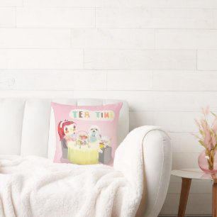 Coussin Heure du thé