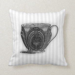 Coussin Heure pour la tasse de thé du thé #8