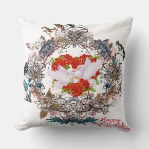Coussin Heureuse Sainte-Valentin