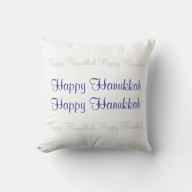 Coussin heureux de Hanoukka (Recto)