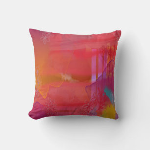 Coussin Heureux et Coloré Multimédia Mélangé