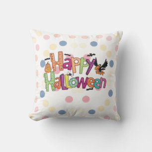 Coussin heureux halloween