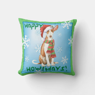 Coussin Heureux Howliday Ibizan Hound