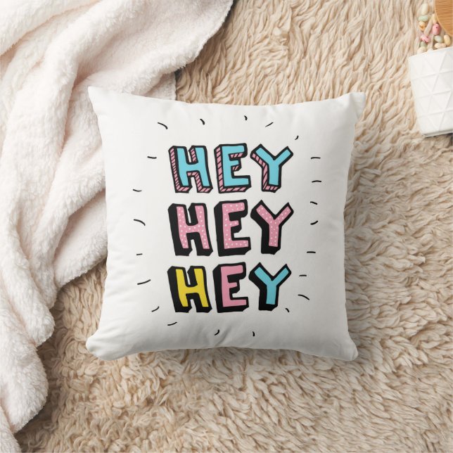 Coussin Hey Hey (Couverture)