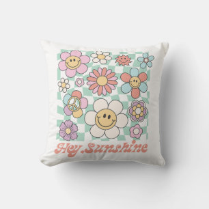 Coussin Hey Sunshine Floral été
