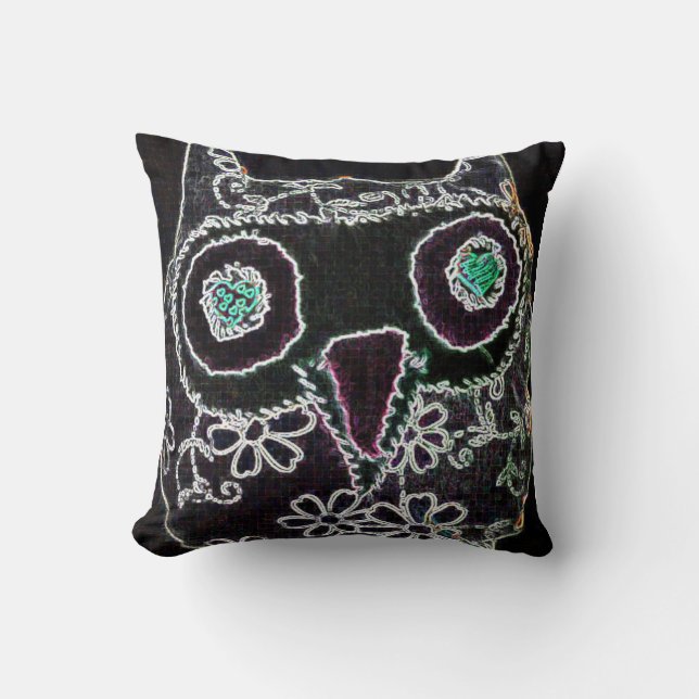 Coussin hibou (Recto)