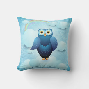 Coussin Hibou dans le ciel