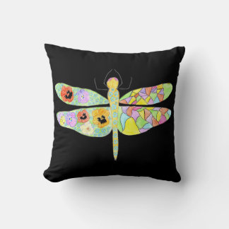 Coussin Highflyers floral Dragonfly