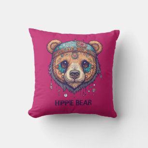 Coussin Hippie Bear I