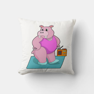 Coussin Hippo at Fitness with Radio.PNG