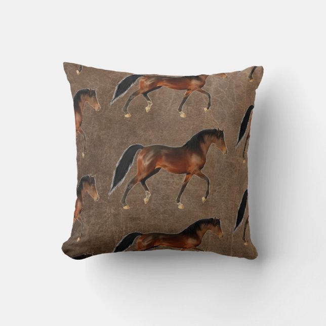 Coussin hippodrome de Throw (Recto)