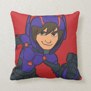 Coussin Hiro Hamada violet