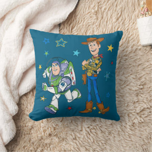 Coussin Histoire du jouet   Buzz & Woody