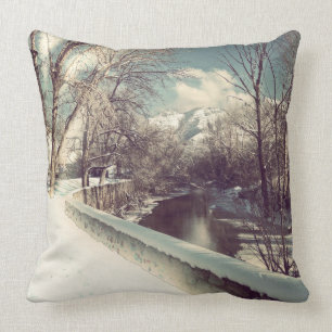Coussin Hiver sur l'Ogden