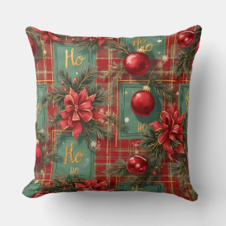 Coussin  Ho-Ho-Ho, Christmas, Author Natasha Us  