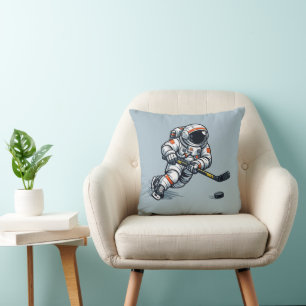 Coussin Hockey Astronaute