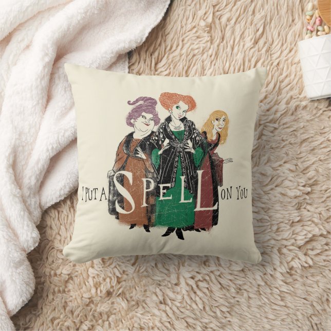 Coussin Hocus Pocus Sanderson Soeurs Spellbound (Couverture)