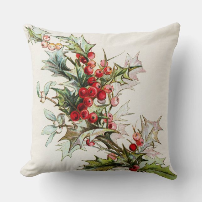 Coussin HollyBerries 004 (Recto)