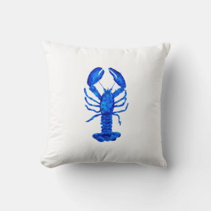 Coussin Homard bleu