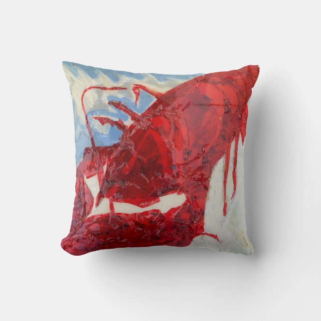 Coussin Homard brillant du Maine (Recto)