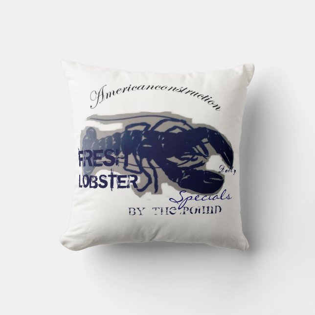 Coussin Homard frais (Recto)