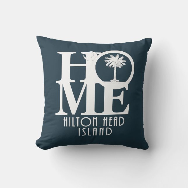 Coussin HOME Hilton Head Island (Recto)