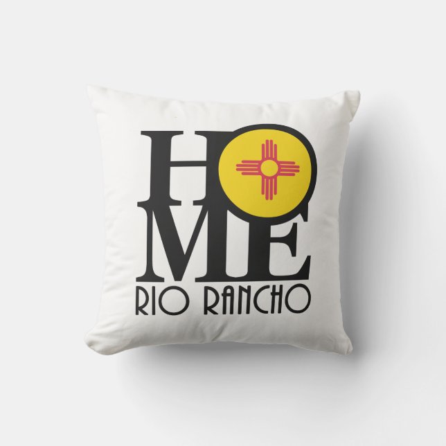 Coussin HOME Rio Rancho Nouveau-Mexique (Recto)