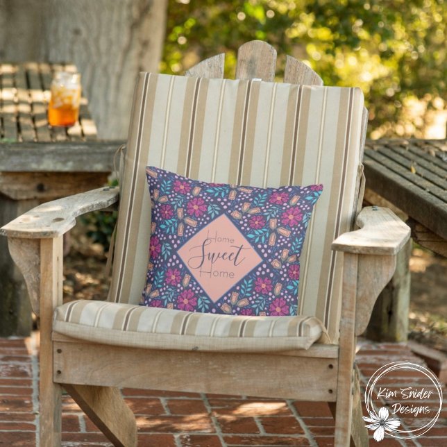 Coussin "Home Sweet Home" (Créateur téléchargé)
