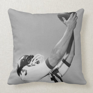 Coussin Homme jouant au football