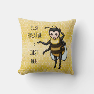 Coussin Honey Bee Respire & Just Bee