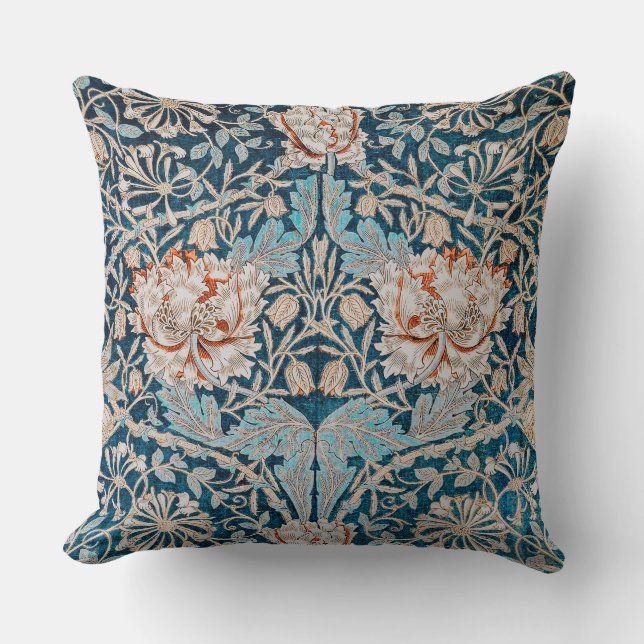 Coussin Honeysuckle, William Morris (Recto)