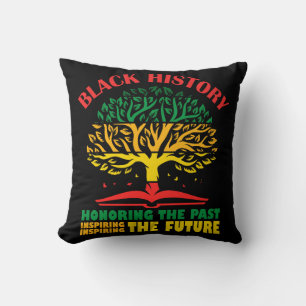 Coussin Honorer Le Passé Inspirer L'Avenir Histoire Noire