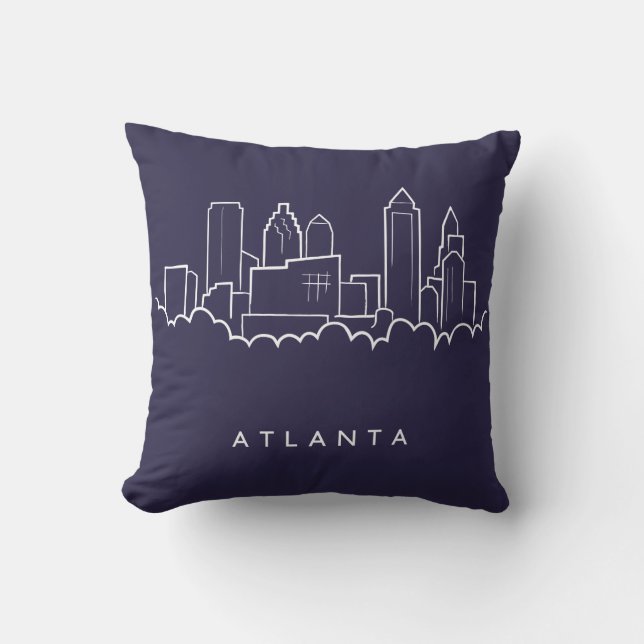 Coussin Horizon d'Atlanta (Recto)