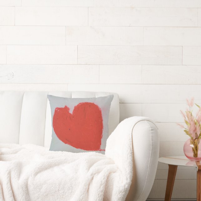 Coussin Horloge murale du coeur (Canapé)