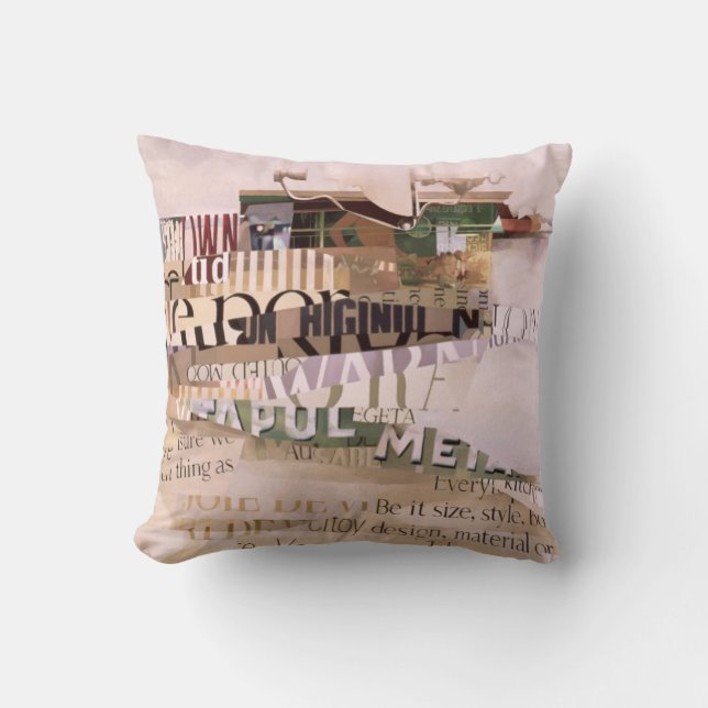 Coussin Hors de la saison (Recto)