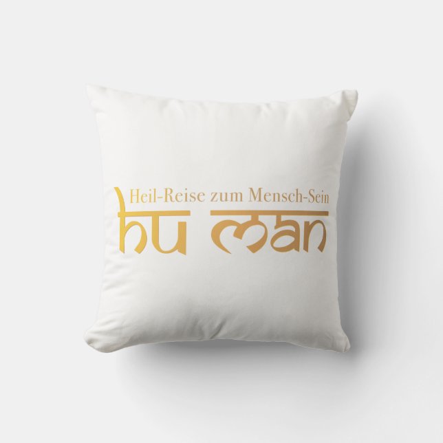 Coussin HU Man (Recto)