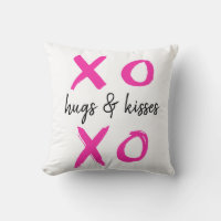Hugs & baisers, xoxo, Saint-Valentin, rose