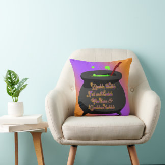Coussin Huile et problème Halloween Jouer l'oreiller