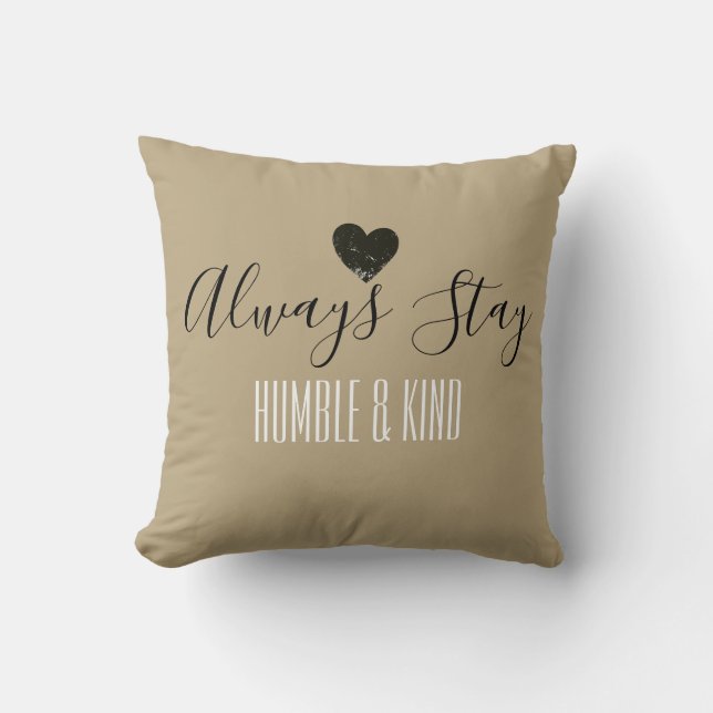 Coussin humble et aimable toujours de séjour de (Recto)