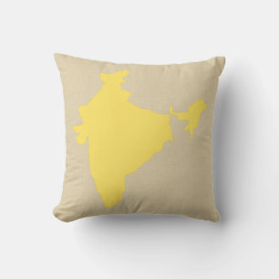 Coussin Humeurs d'épices de moutarde Inde