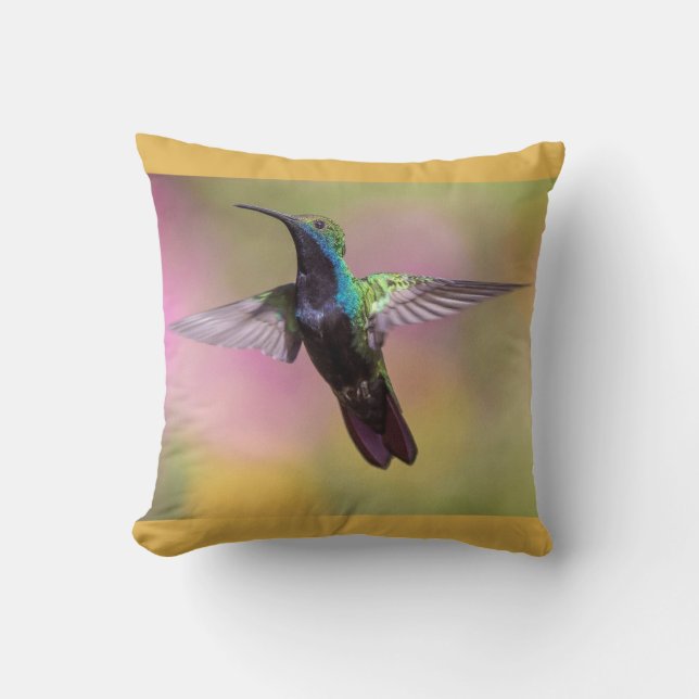 Coussin Humming Bird (Recto)