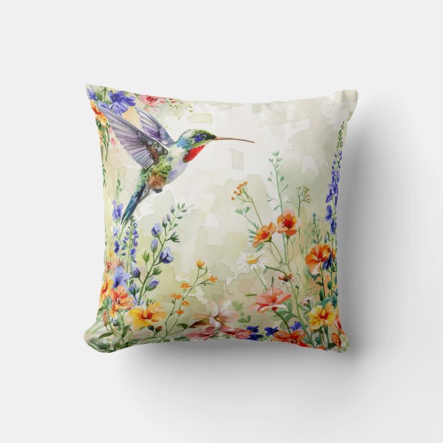Coussin Hummingbird (Recto)
