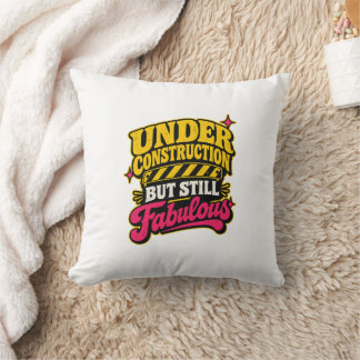Coussin Humour de récupération de chirurgie en constructio